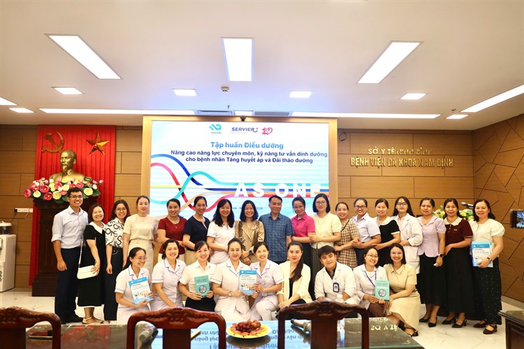TẬP HUẤN NÂNG CAO NĂNG LỰC TƯ VẤN DINH DƯỠNG CHO ĐIỀU DƯỠNG TRONG QUẢN LÝ NGƯỜI BỆNH TĂNG HUYẾT ÁP VÀ ĐÁI THÁO ĐƯỜNG